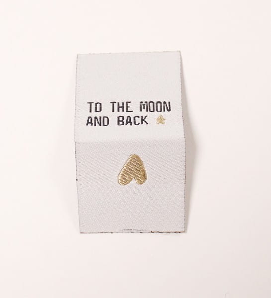 Label *... to the moon and back* - 4er Pack