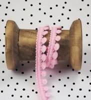 Mini Pomponband - Rosa, 50 cm