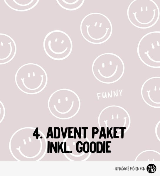 *Adventskalender-Exklusiv* 4. Advent - Paket Smile - Powder Rose inkl. Goodie